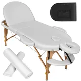 Tectake tectake® Massageliege oval mit 5 cm, 230 x 104 x 85 cm