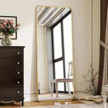 Koonmi Standspiegel 58 x 168 cm Gold