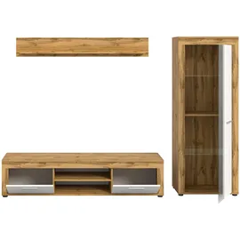 MID.YOU Wohnwand ¦ holzfarben ¦ Maße (cm): B: 235 H: 159 T: 35.0