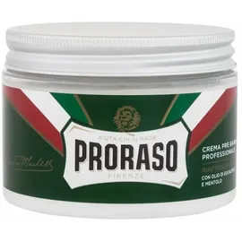 Proraso Erfrischende Pre Barba Creme mit Eukalyptusöl und Mentool, 1 x 300 ml