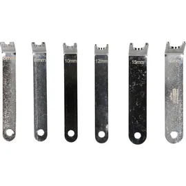KS Tools Druckluft-Schnellverbinder-Lösewerkzeug-Satz 460.4420, 6-tlg