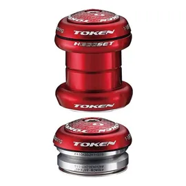 Token "TOKEN Token TK060 red hEGGset AHead Steuersatz 2in1 1 1/8\" (34/41mm), rot (1 Set)"