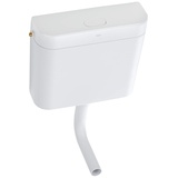 GROHE Start - Spülkasten für WC (mit Start-Stopp Wassersparfunktion, 6-9l einstellbar, Aufputz), alpinweiß, 37406SH0