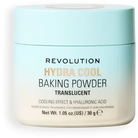 Revolution Beauty Revolution, Hydra Cool Kühlendes Loses Baking-Puder, Fixierpuder mit Hyaluronsäure für Frische Haut, Vegan & Tierversuchsfrei, 30 g