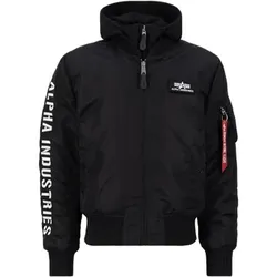 Alpha Industries  Jacken MA-1 D-Tec Sleeve Embroidery - black/white  in Multicolor, EU S