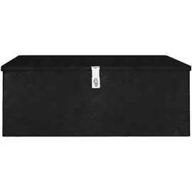 deluke Aluminiumbox mit Deckel 100x55x37 cm schwarz