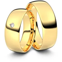 Trauringe Ulm 585er Gelbgold - 0652
