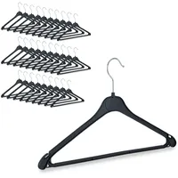 Relaxdays Kleiderbügel, Set, Hosenstange, Hemd, Bluse, Rock, Damen, Herren,