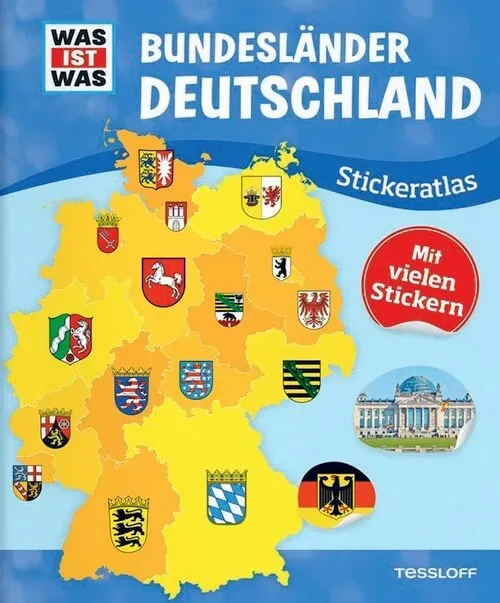 Bundesländer Deutschland - WAS IST WAS Stickeratlas