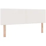 vidaXL Bett Kopfteil Creme 144 cm Cordstoff (1-tlg)