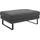 Schöner Wohnen Sitzbank Spin Grau 109 x 44 x 74 cm