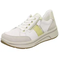 Ara Shoes ara Damen Sapporo Sneaker, Shell,Cream,Platin,VANILLE, 38.5 EU Weit
