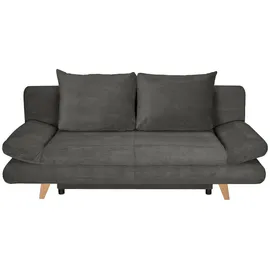 SUN GARDEN Schlafsofa Stoff 2-Sitzer Grau