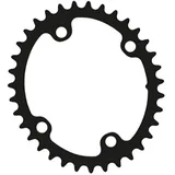 Rotor Bike Components Q Ring Kettenblatt oval 2-fach 107 mm x 37 T Schwarz