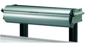 Rocholz Aufsatzabroller ZAC Rollenbreite 65 cm gezahnte Abreißschiene