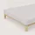 Baumwolle 120 x 200 - 130 x 220 cm grey light