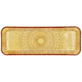 Bitz Servierplatte rechteckig Kusintha in Amber | Gr.: onesize