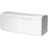 wellsamed Papierhandtücher Zellstoff 2-lagig ZZ-Falz 25 x 23 cm Handtuchpapier Falthandtücher Papiertücher, 3200 Blatt