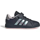 Adidas Unisex Grand Court 2.0 Shoes Children Schuhe, AURINK/IRIDESCEN/CLEARPINK, 33 EU