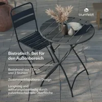 Blumfeldt RetroChic Set 3-tlg. Schwarz