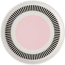 Villeroy & Boch - Memphis Collection Frühstücksteller 21 cm Bunt, Spülmaschinenfest, Mikrowellensicher, Kleiner Teller für Kuchen und Snacks, Dessertteller, Design mit Rosa Akzent, Premium Porzellan