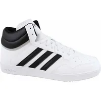 adidas Hoops 4.0 Mid Cloud White / Core Black / Grey Two 44
