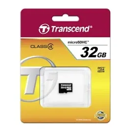 Transcend microSDHC 32GB Class 4