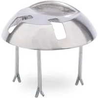 GAH Alberts Alberts Auflaufstütze | zum Einbetonieren, mit Langlöchern | Aluminiumguss | Ø205 mm