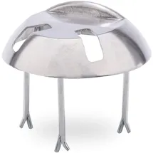 GAH Alberts Alberts Auflaufstütze | zum Einbetonieren, mit Langlöchern | Aluminiumguss | Ø205 mm