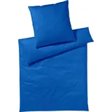 YES FOR BED Pure & Simple Uni nachtblau (155x220+80x80cm)