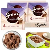 Senseo Pads Cappuccino Choco, 40 Kaffeepads, 5Er Pack, 5 X 8 Getränke, 460 G