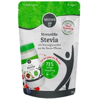 75g Borchers Stevia Streusüße m. Stevia Pflanze Vegan Steviolglycosiden