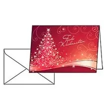 Sigel Christmas Swing, A6, mit Umschlag, 25 Stück