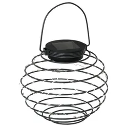 Kynast Garden LED Solar Spiralhängelaterne Bienennest Höhe 20cm