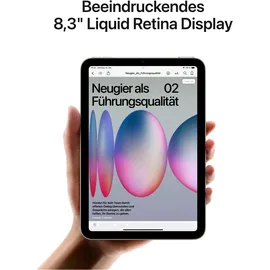 Apple iPad mini (7. Generation 2024) 128 GB Wi-Fi + Cellular Blau