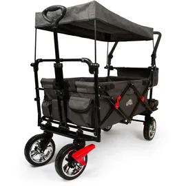 Small Foot Company Bollerwagen mit Dach silber