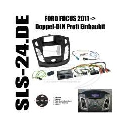 ACV 381114-23-1-3 Doppel-DIN Radioblende EinbauKit Ford Focus 2011-> für PION...