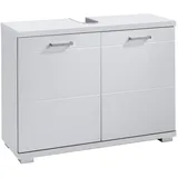 byLIVING Waschbeckenunterschrank Nebraska 80 x 59 x 31,5 cm Weiß