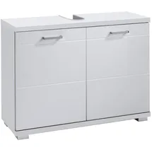 byLIVING Waschbeckenunterschrank Nebraska 80 x 59 x 31,5 cm Weiß