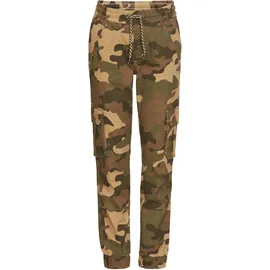 Kidsworld Cargohose in sand tarnfarben | Gr.: 170