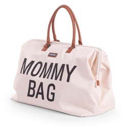 Childhome Wickeltasche Mommy Bag, Weiß, Textil, Uni, 30 cm, Baden & Wickeln, Wickeln, Wickeltaschen