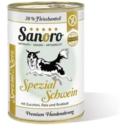 Sanoro Spezial Schwein mit BIO-Gemüse 12x400g