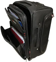 Monolith Reißverschluss Reisetasche PES (Polyester) Schwarz 1329