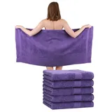 Betz Handtuchset 70 x 140 cm lila 6-tlg.