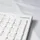 Logilink Funk Tastatur DE Set weiß (ID0104W)