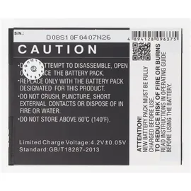 Cameron Sino Akku passend für Kazam Trooper X5.5, KAX55-BKBAK007752 3,7 Volt 2600mAh