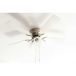 Pepeo Deckenventilator Kisa Deluxe MA Weiß / Ahorn mit Licht 105