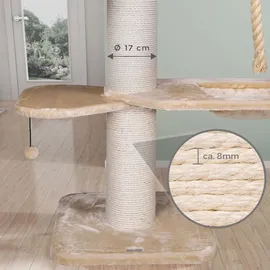 Happy Pet Kratzbaum XXL 280 cm beige