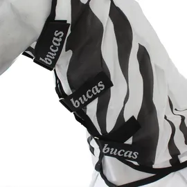 Bucas Buzz-Off Rain Zebra & Neck, 115