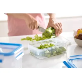 Emsa Frischhaltedose Clip & Close blau 0,55 l 3-teilig